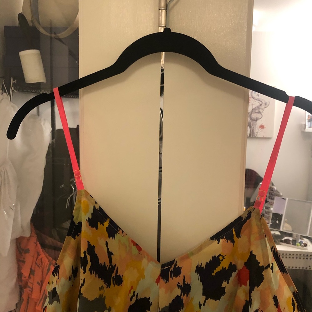 Aqua Neon Patterned Top - image 2